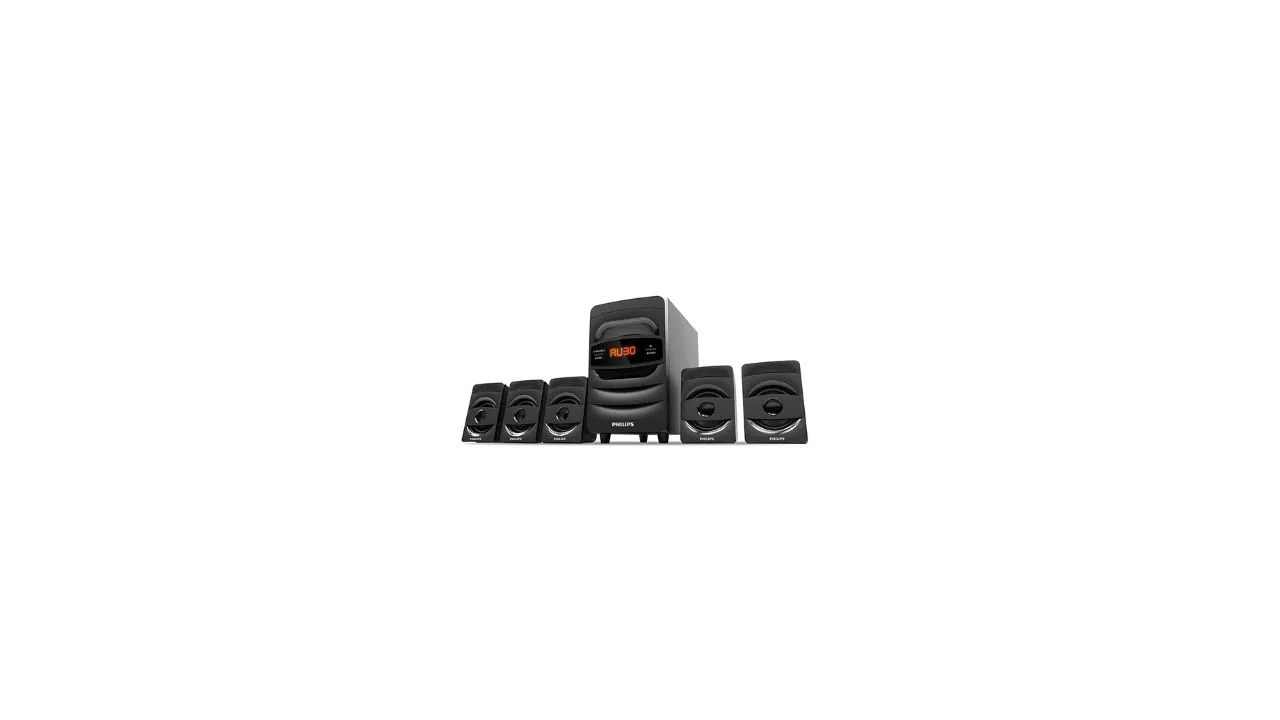 PHILIPS SPA5128B 5.1 CH Multimedia Speaker