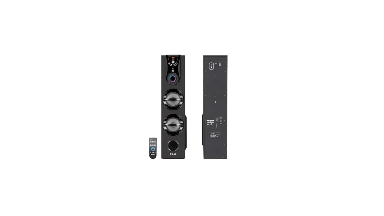 AKAI Bluetooth Tower Multimedia Speaker