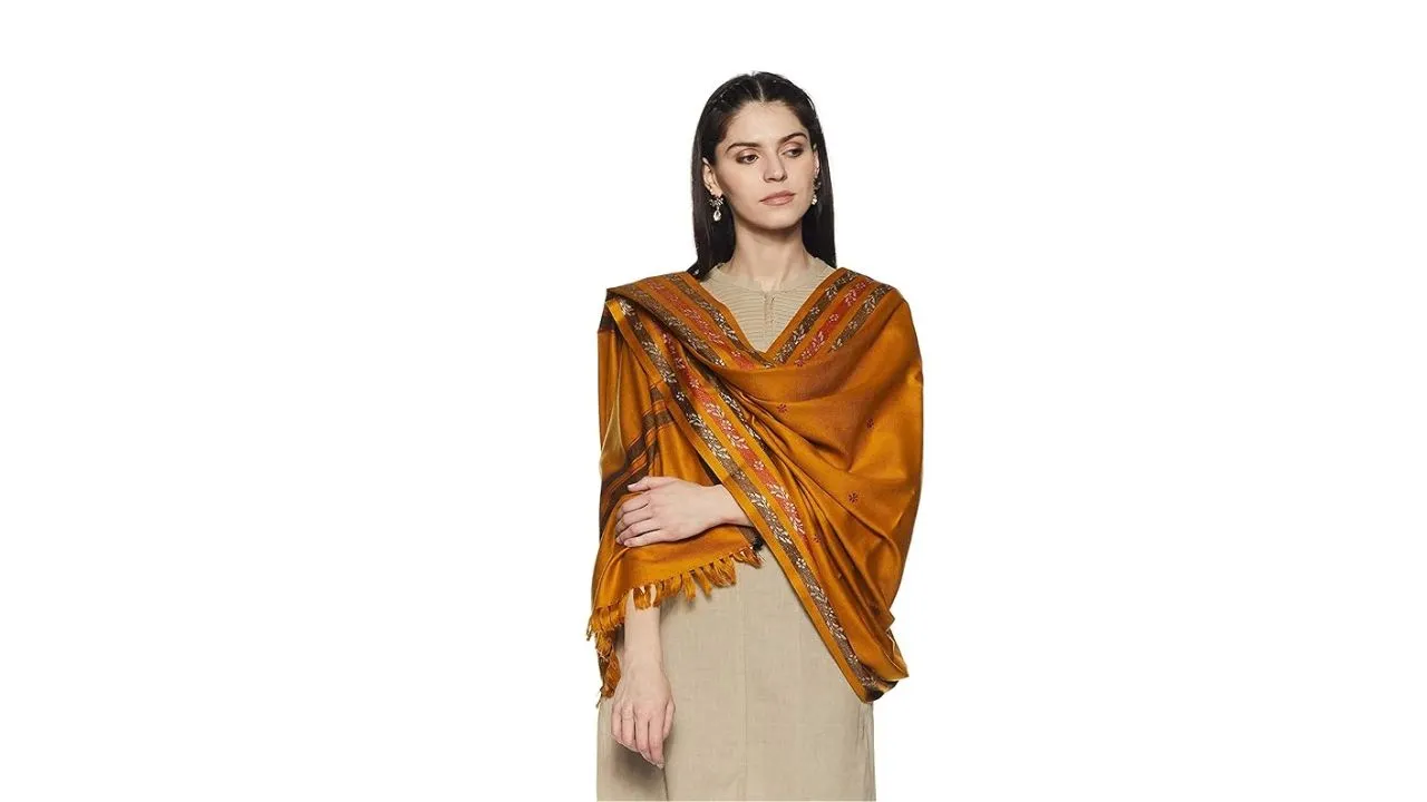 Weavers Villa Women's Kashmiri Shawl