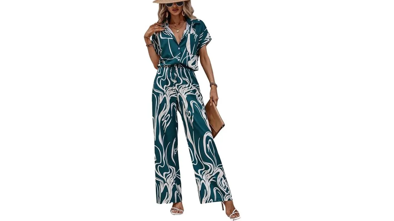 Leriya Fashion Women's Cotton Blend Co Ord Set 