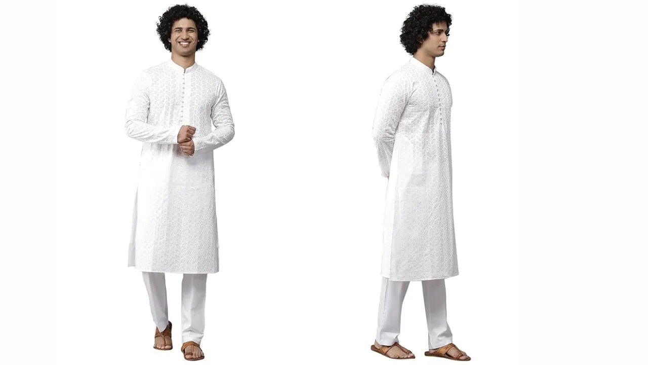 See Designs Mens Cotton Kurta Pyjama Set