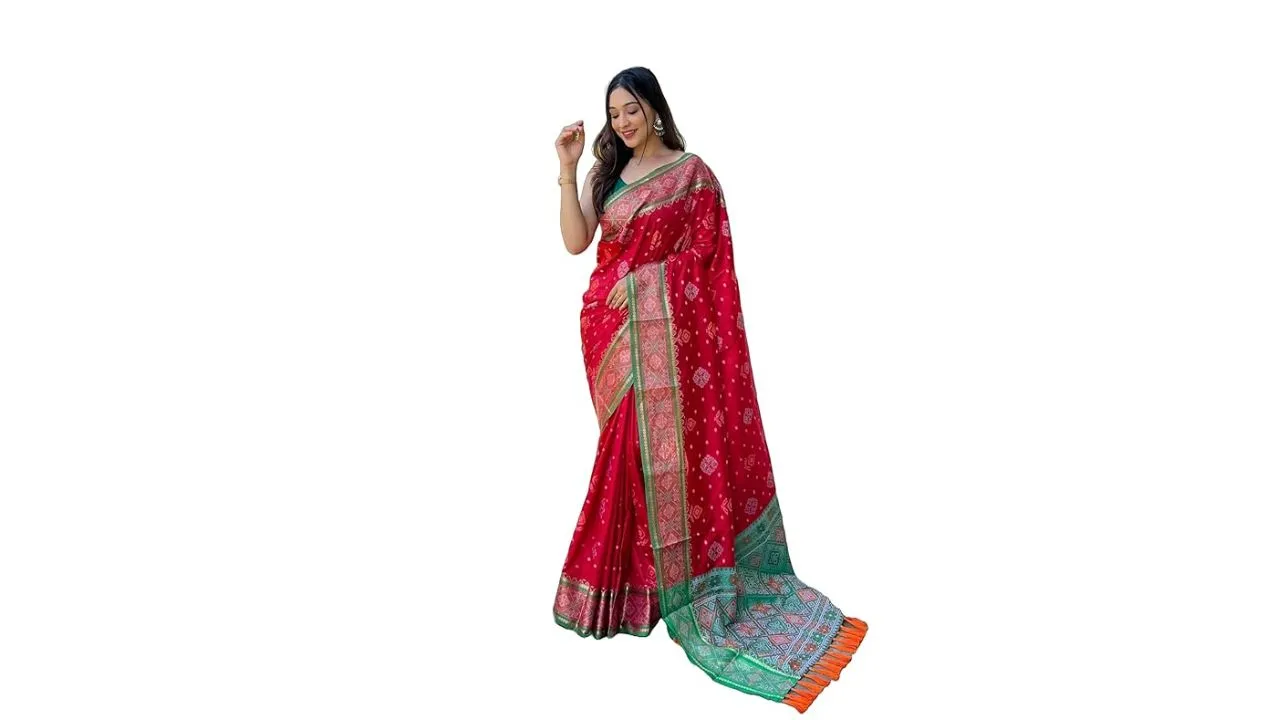 Pandadi Saree Women Meenakari 