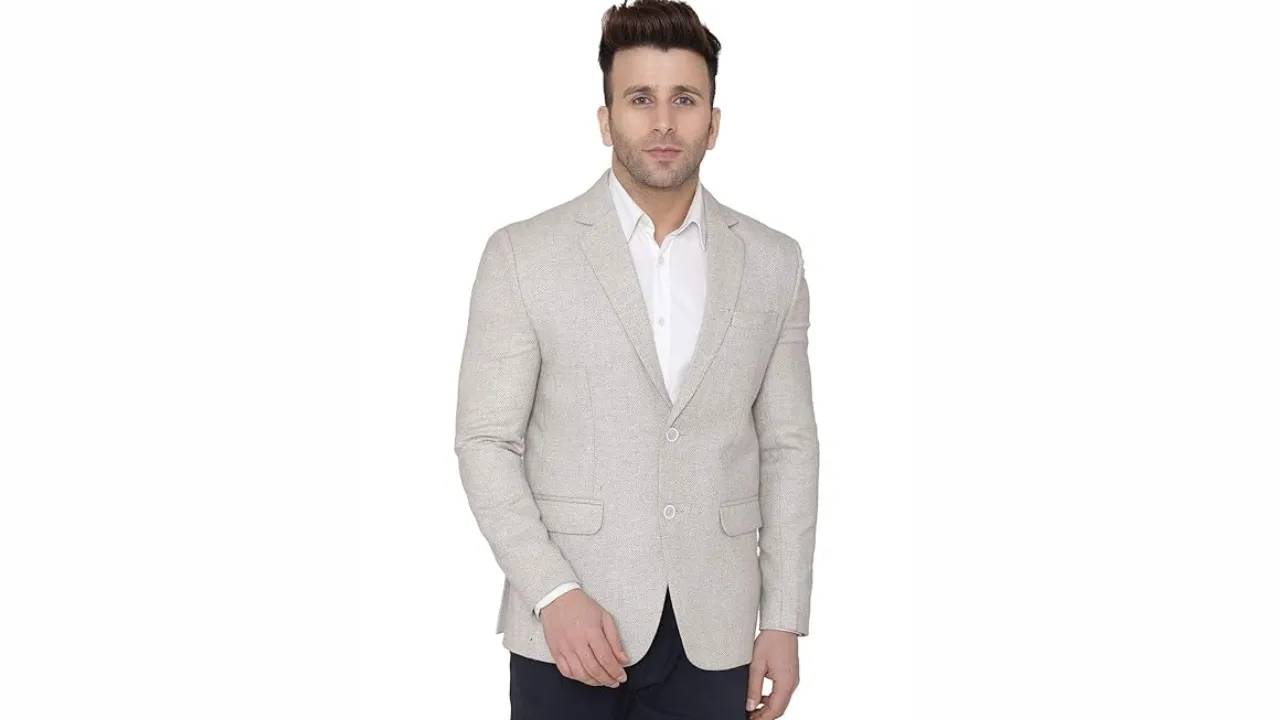 WINTAGE Men Regular Fit Blazer