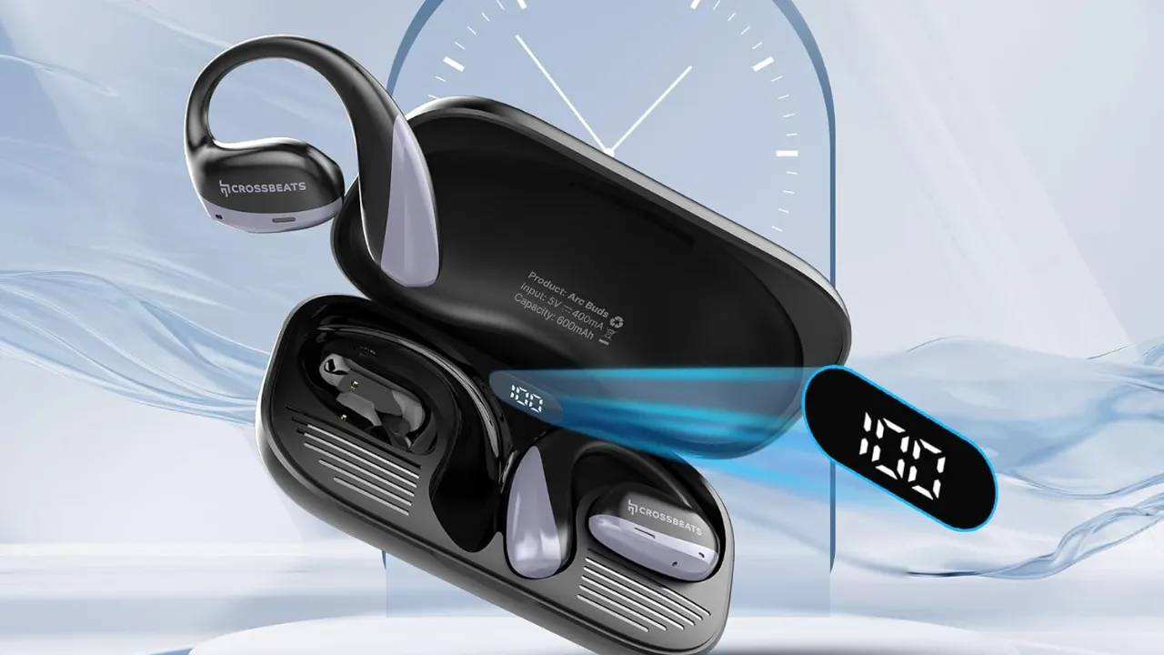 CrossBeats Arc Buds OWS Open Ear Wireless Earbuds
