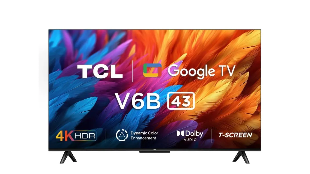 TCL 108 cm 43 inches Smart LED Google TV 