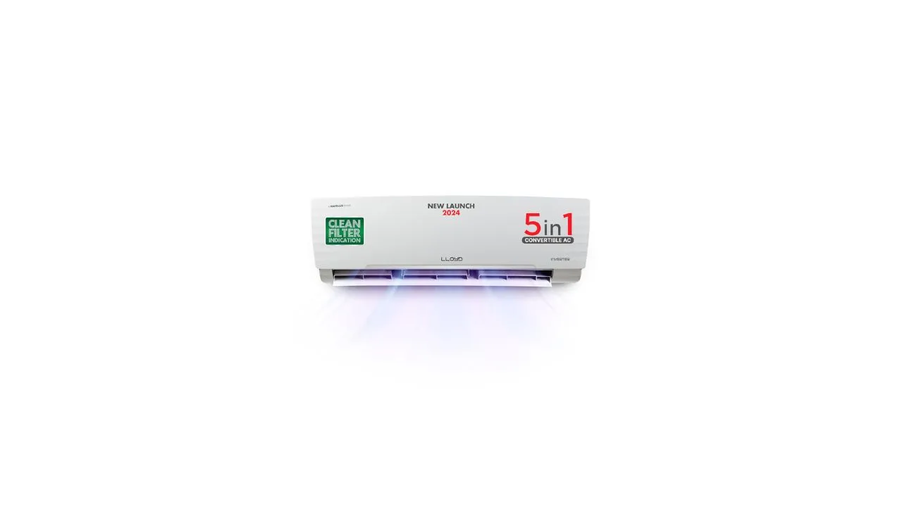 Lloyd 1.5 Ton 5 Star Inverter Split AC