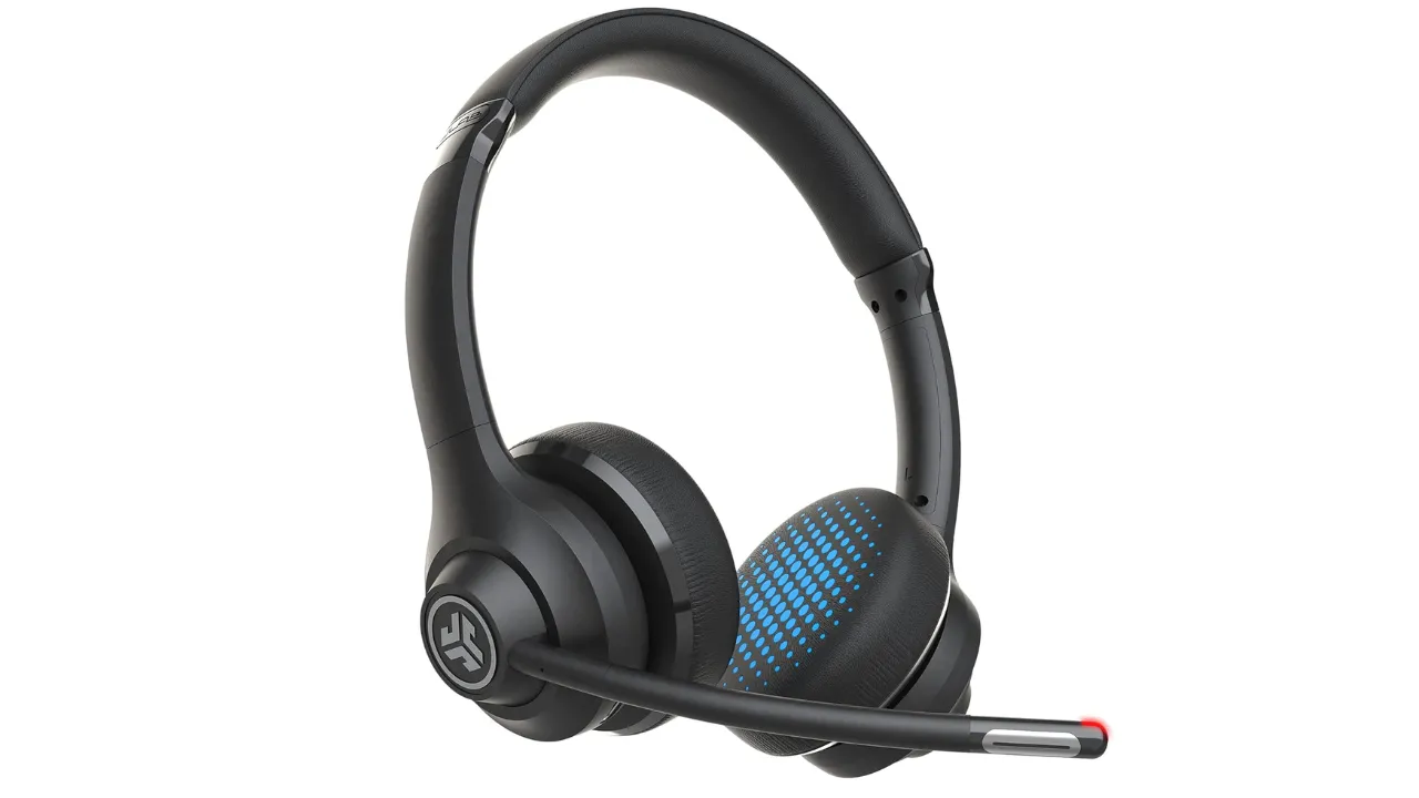 JLab Go Work Wireless On Ear Headsets with Microphone
