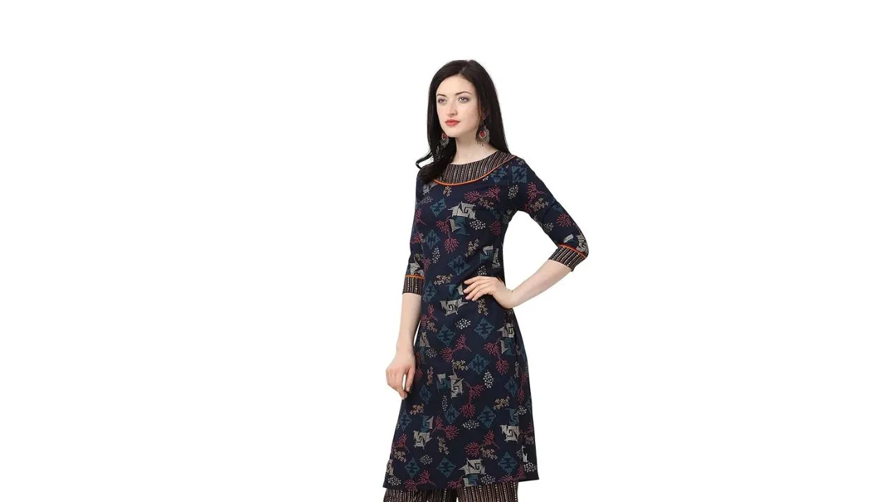 SHOPPING QUEEN Women Straight Kurta