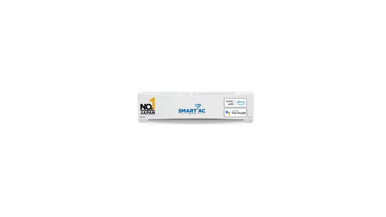 Panasonic 1.5 Ton 5 Star Inverter Split AC