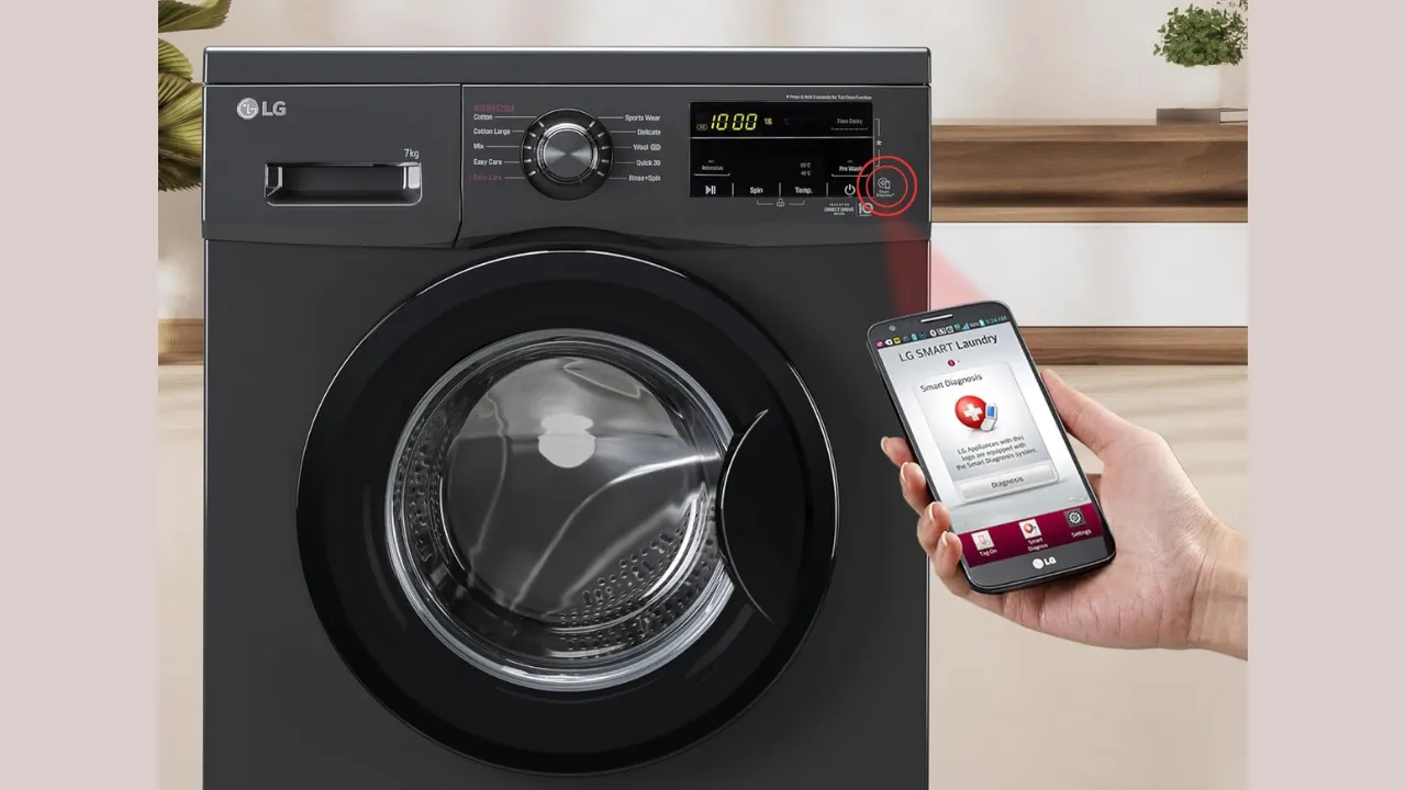 LG 7 Kg, 5 Star, Fully-Automatic Front Load Washing Machine