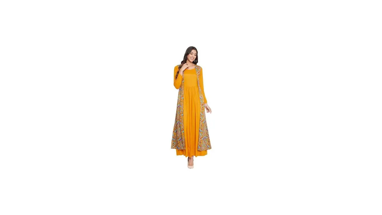 HELLO DESIGN Women Shrug Styled Dress