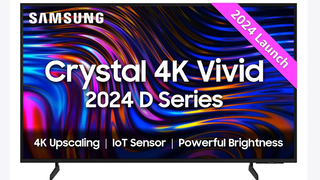 Samsung 108 cm (43 inches) D Series Crystal 4K Vivid Ultra HD Smart LED TV