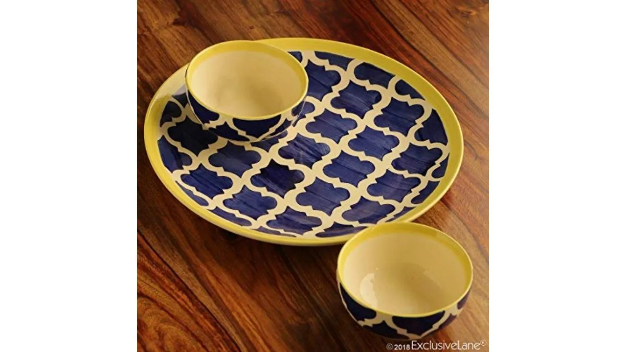 ExclusiveLane Ceramic Dinnerware Set 