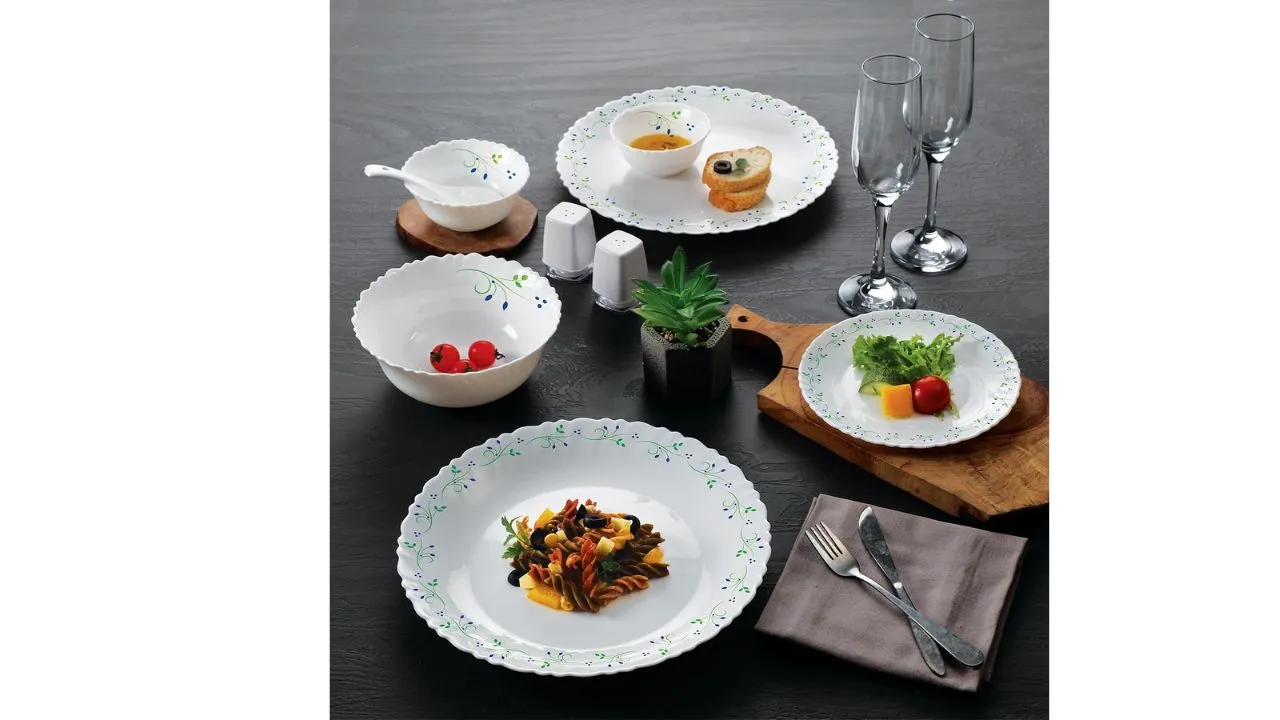 Cello Opalware Dazzle Series Dinner Set