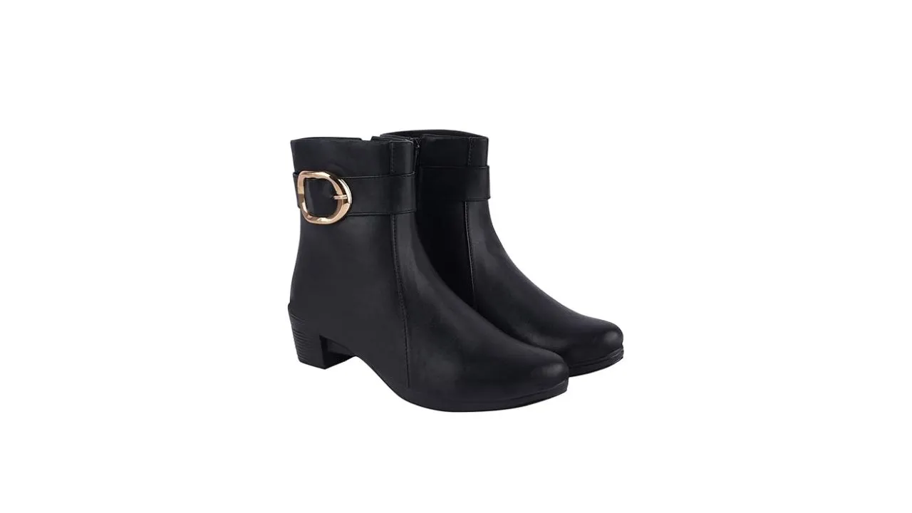 Shoetopia Women's Zip Boots