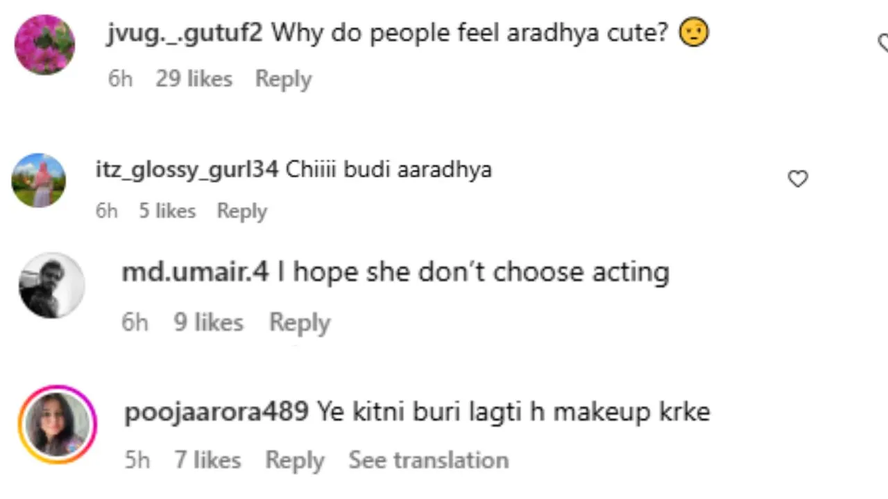 aradhaya post