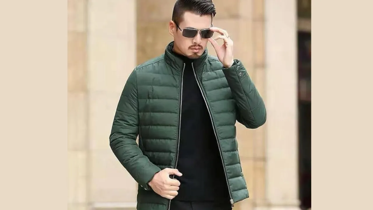 YOONIKK Men's Puffer Jacket