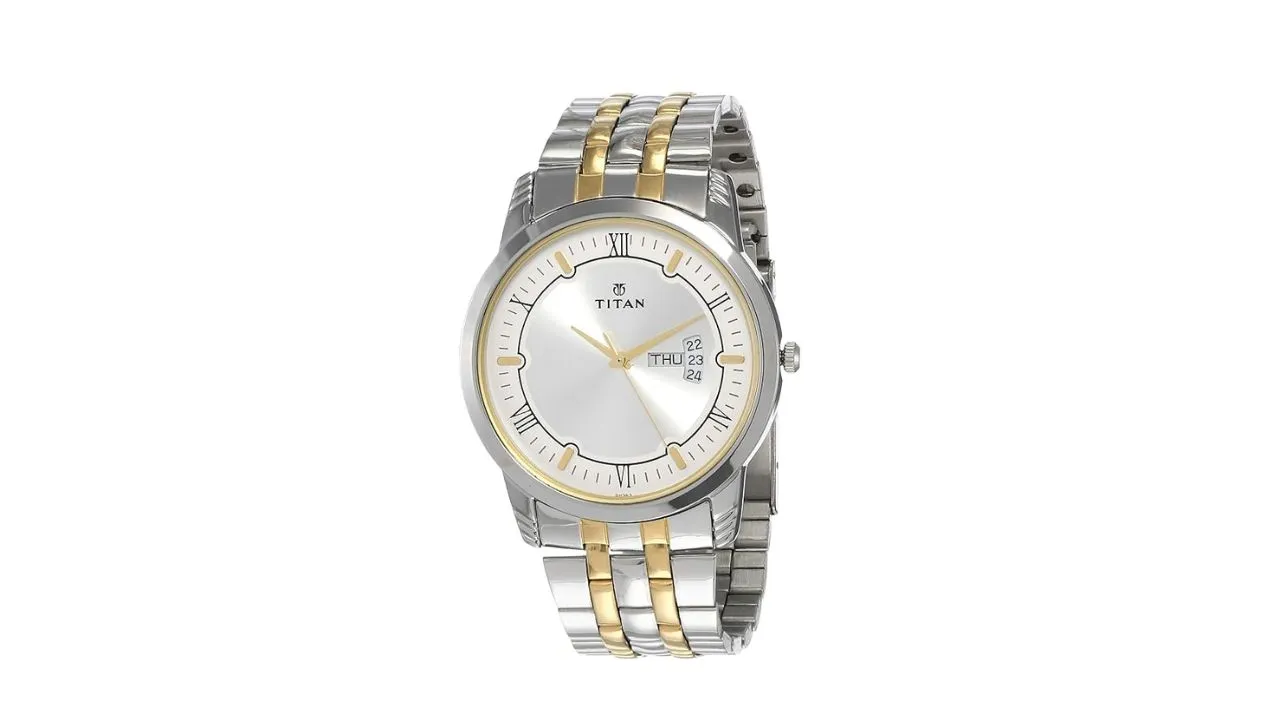 Titan Karishma Stainless Steel Men's Watch