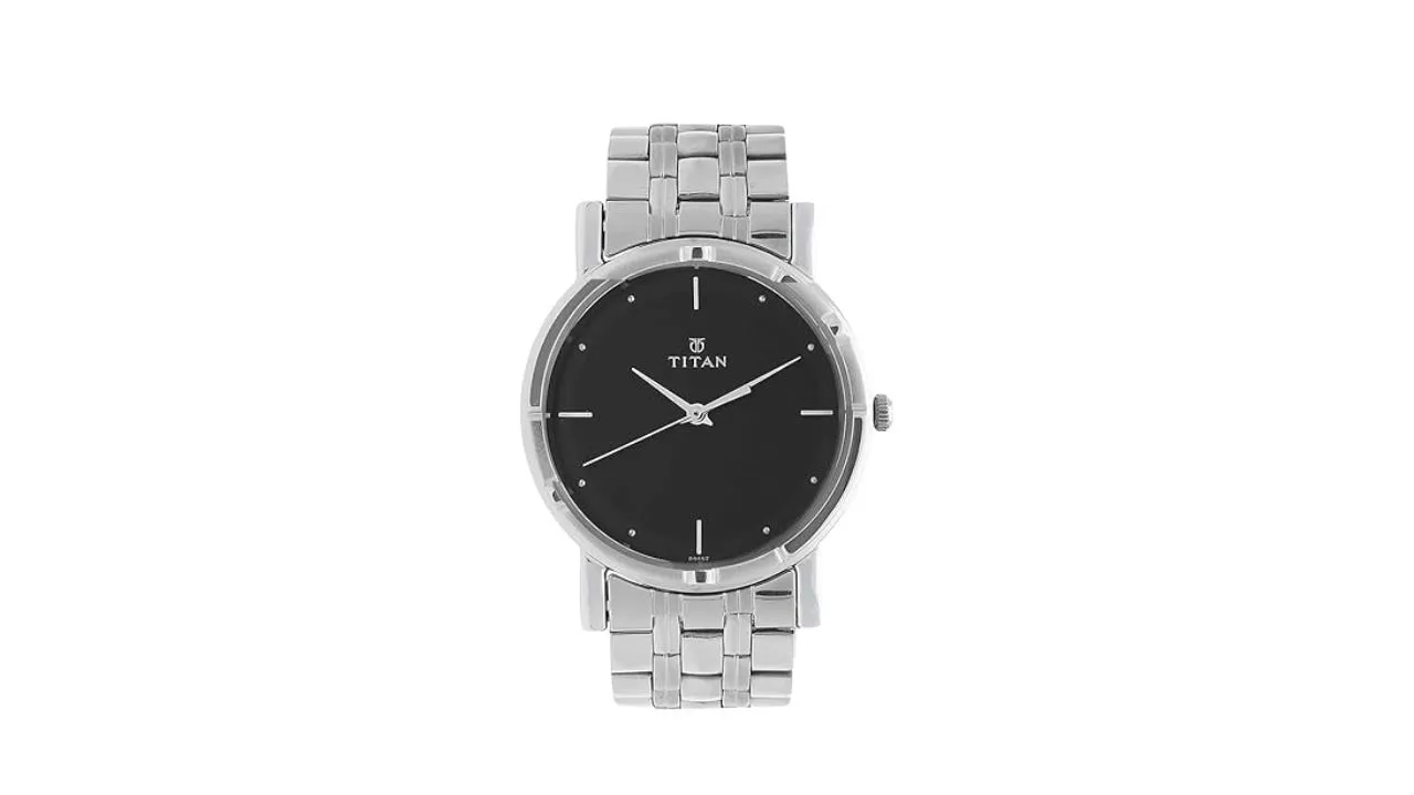 Titan Karishma Analog Black Dial Men's Watch 
