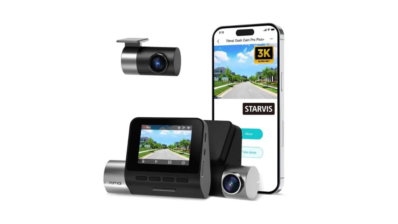 70mai Pro Plus+ A500S Car Dash Cam