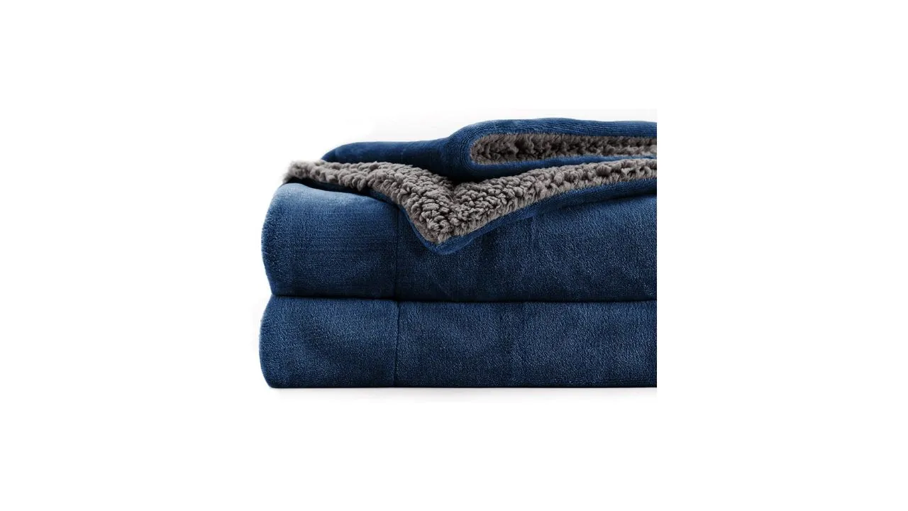 BSB HOME Heavy Winter Sherpa Blanket