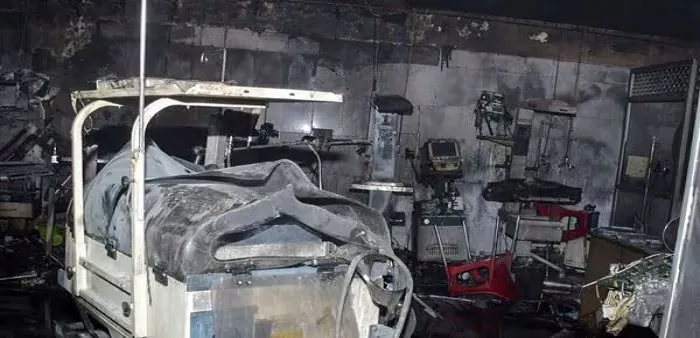 jhansi fire