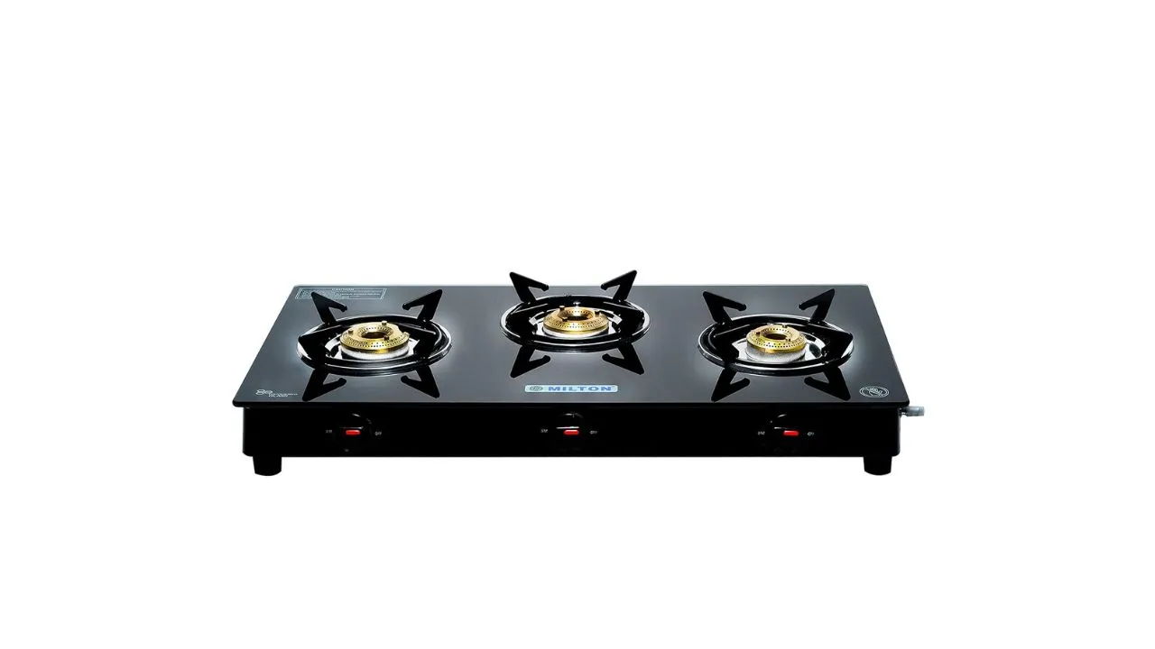 MILTON Premium Glass Top Gas Stove