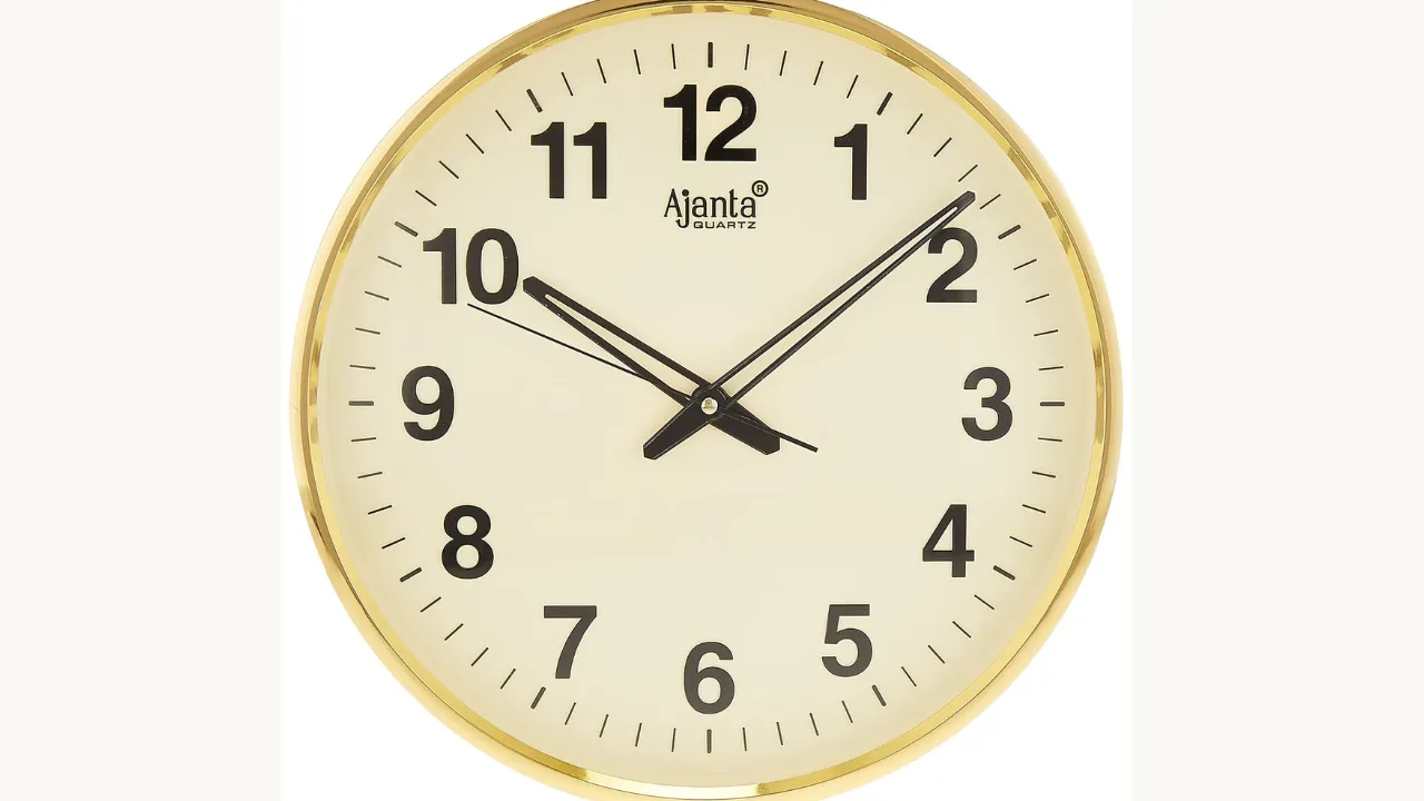 Ajanta Quartz Analog Wall Clock