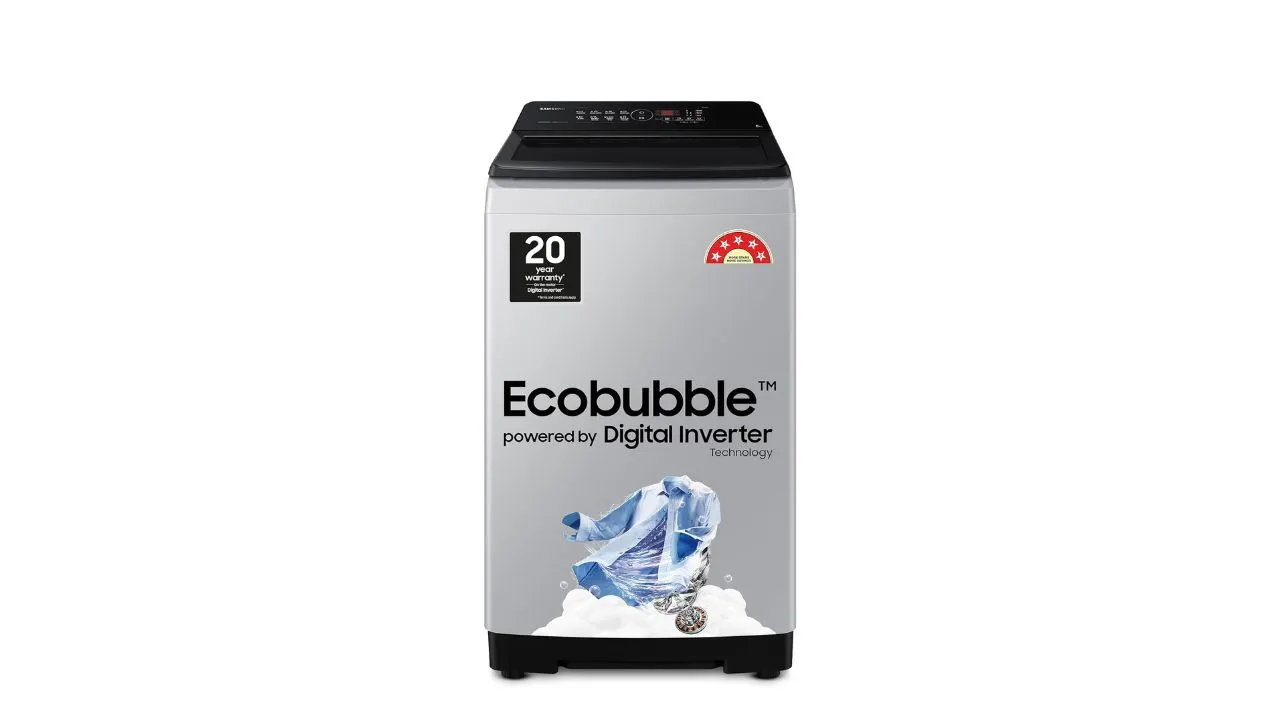  Samsung 8 kg Eco Bubble Technology Washing Machine  