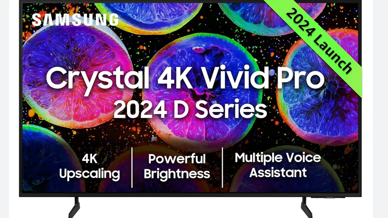 Samsung 138 cm (55 inches) D Series Crystal 4K Vivid Pro Ultra HD Smart LED TV 