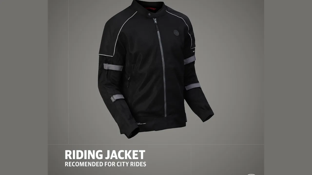 Royal Enfield Unisex-Adult Streetwind V3 Polyester Standard Length Riding Jacket