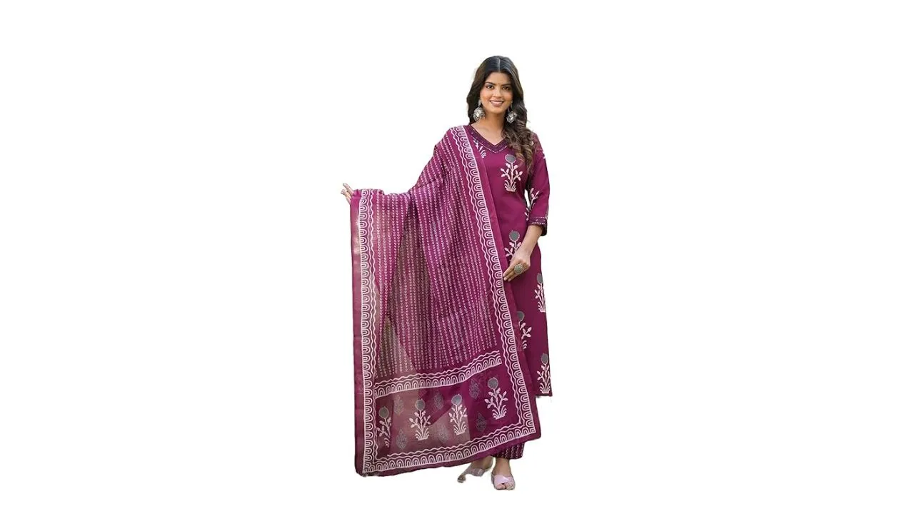 KLOSIA Women's Viscose Straight Kurta 