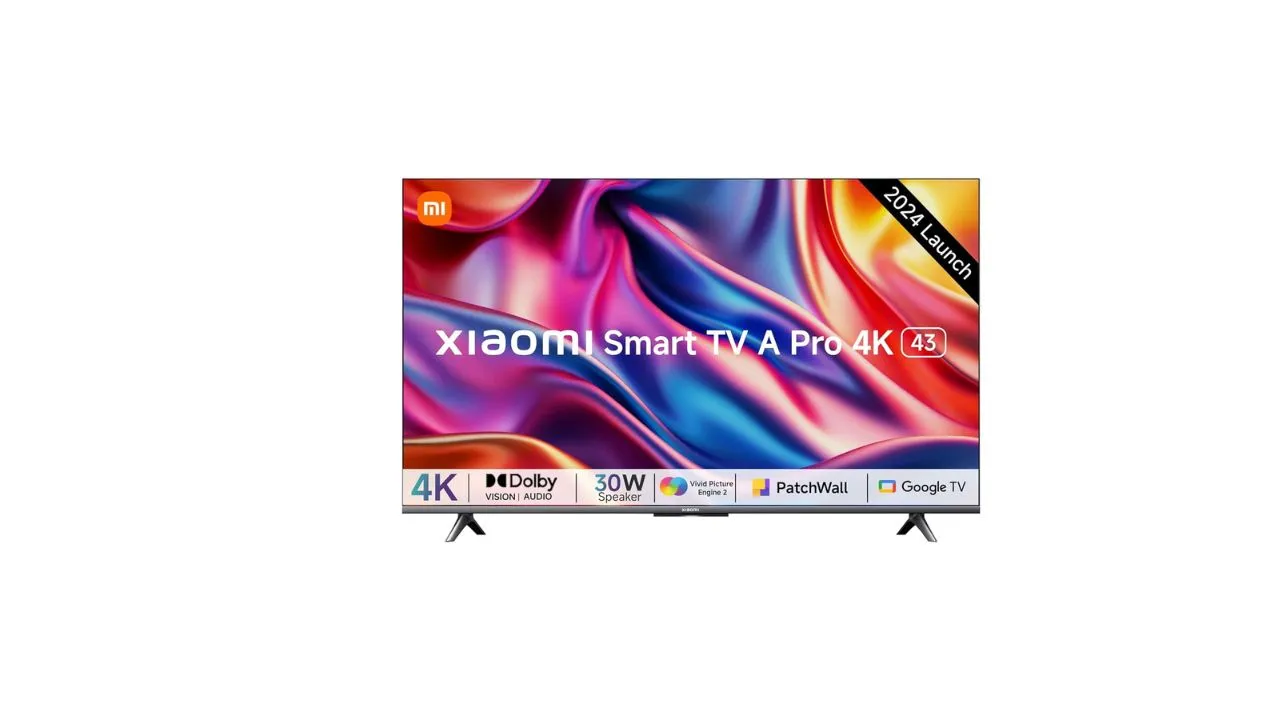 Xiaomi 43 inches Smart Google TV 