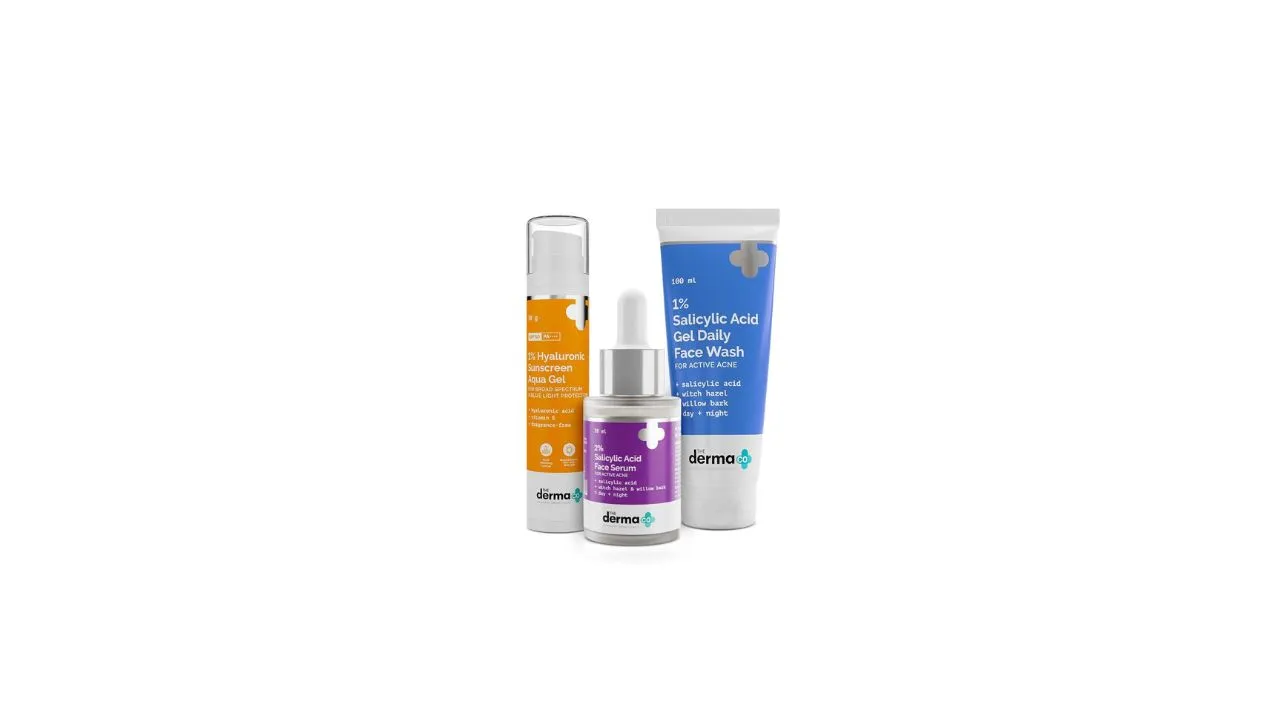 The Derma Co Anti Acne Skincare Routine Kit