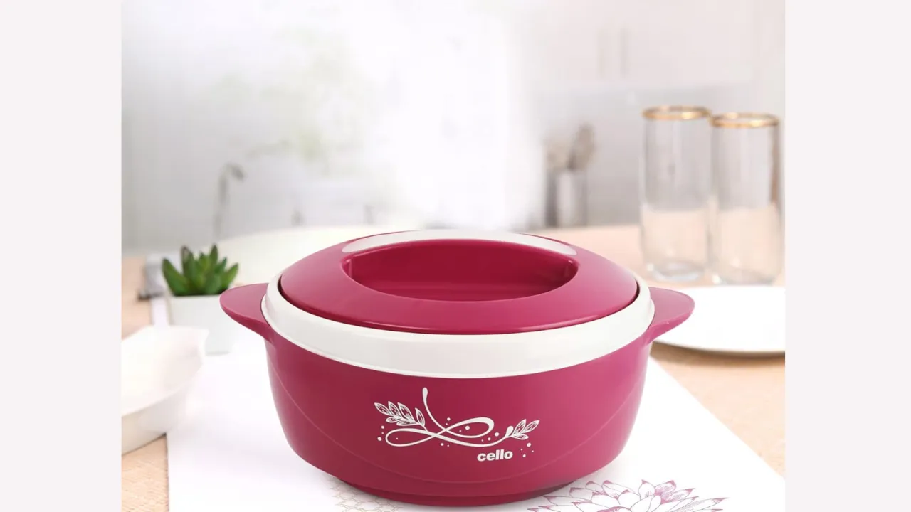 CELLO Sapphire Insulated Inner Steel Casserole for Roti