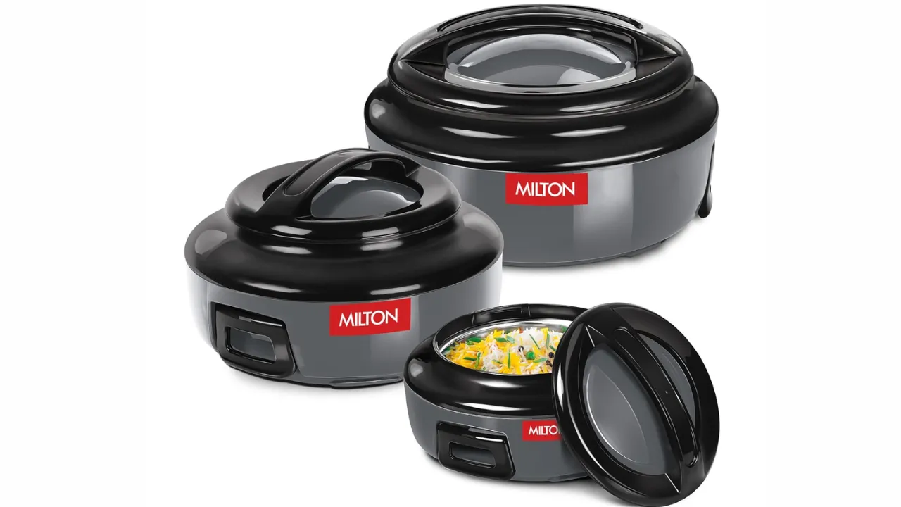 MILTON Ernesto Inner Stainless Steel Jr. Casserole Set of 3