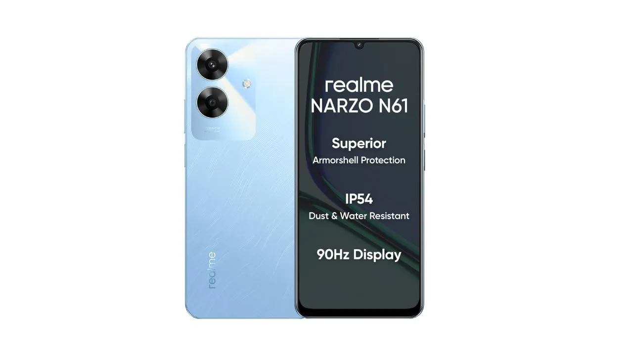 realme NARZO N61 Voyage Blue
