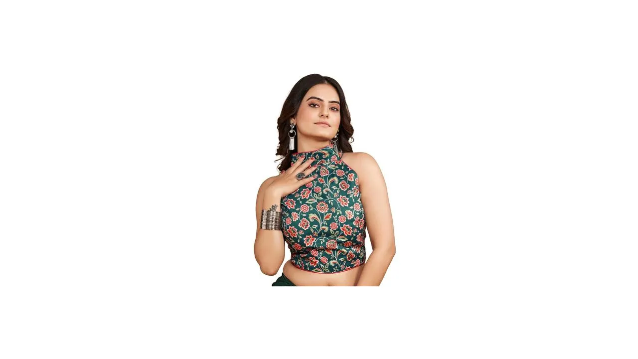 Vihu Fashion Womens Halter Neck Blouse