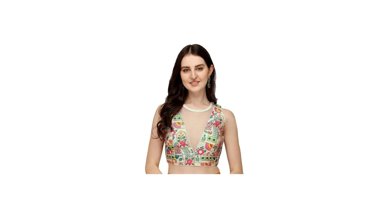 Pujia Mills Women's Floral Blouse