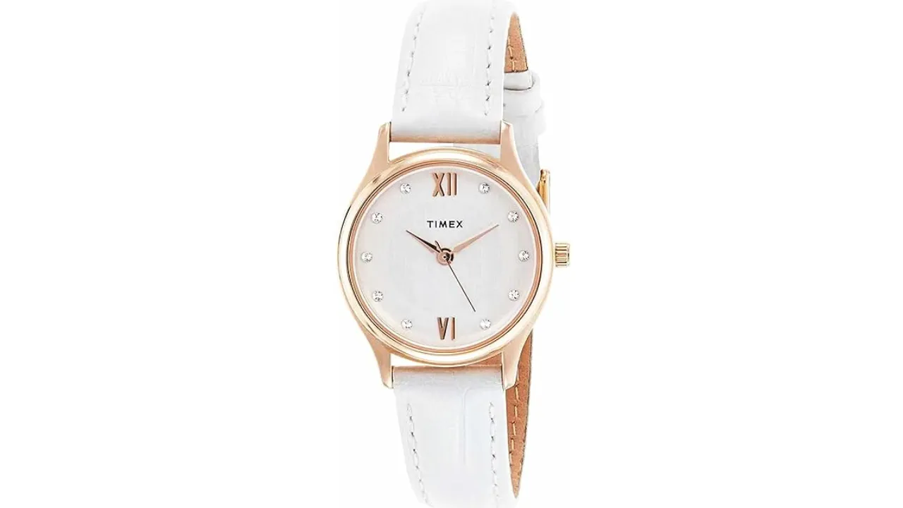Timex Analog Silver Dial Women's Watch