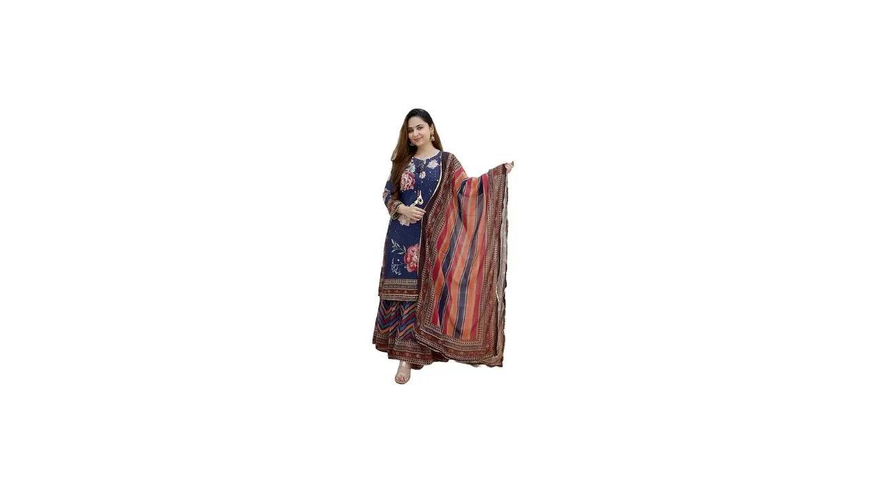 KLOSIA Women Sharara Set with Dupatta