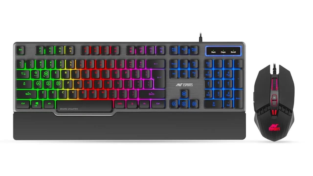 Ant Esports KM500 Pro Backlit Gaming Membrane Keyboard