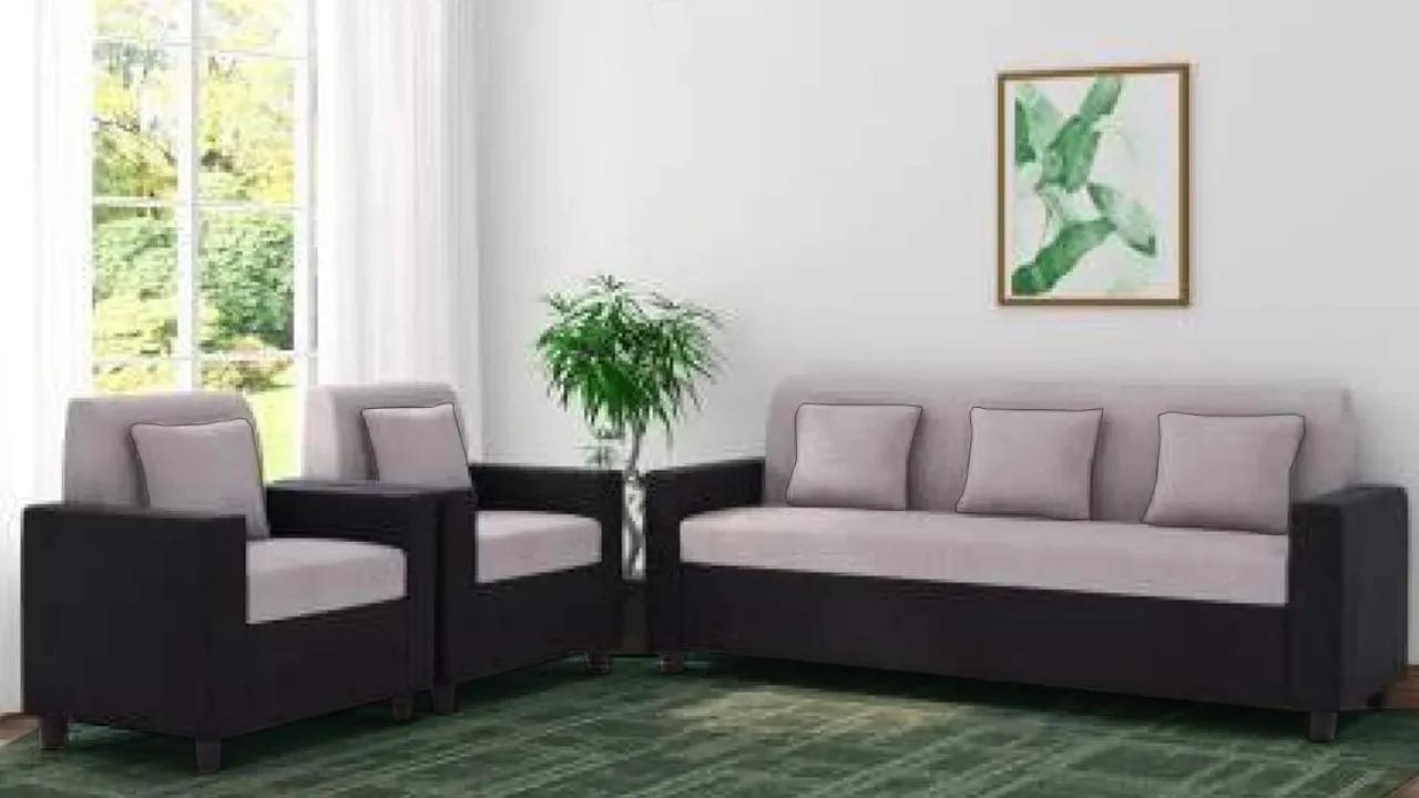 FURNY Herostyle 5 Seater 3+1+1 Sofa Set