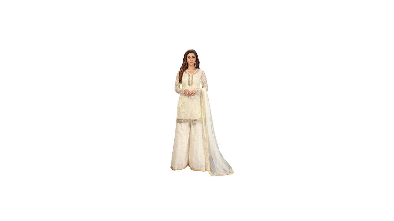 TRENDMALLS Sharara with Dupatta Kurta