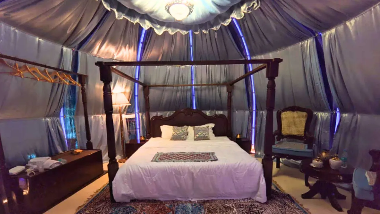 How to book Dome City Dring Maha Kumbh