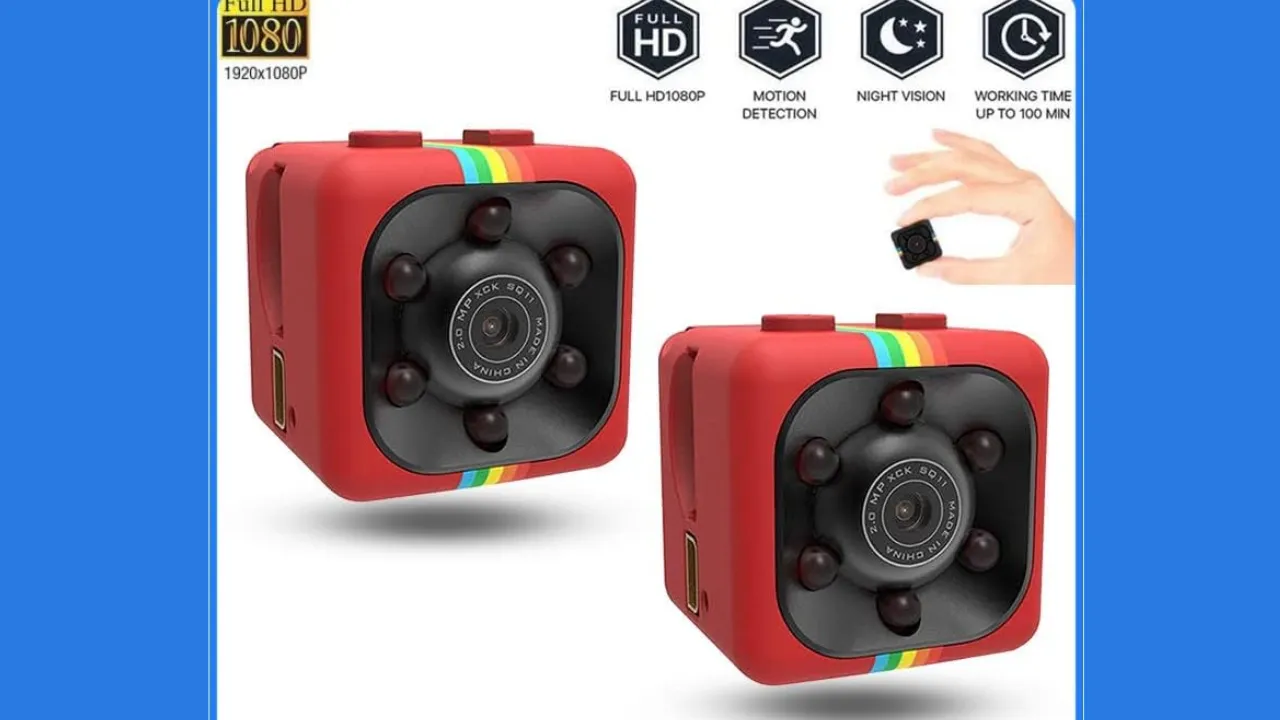 TECHNOVIEW 1080P Mini Spy Camera