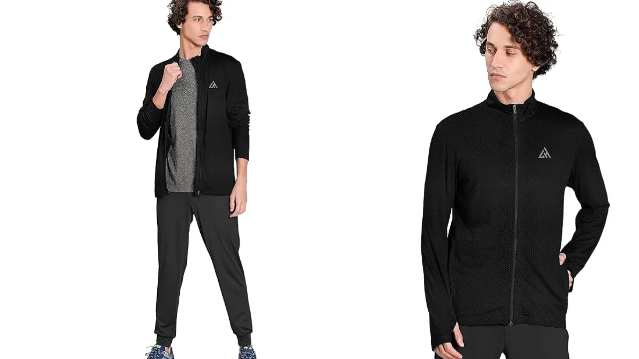 London Hills Full Sleeve Polyester Men's Sports Track Jacket