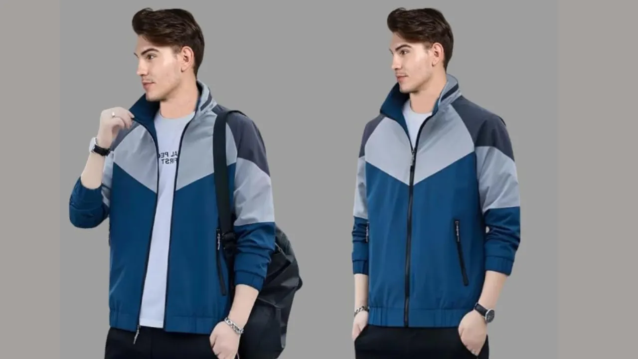 NATRIS Men's Trending Water Resistant Jacket For Winter 