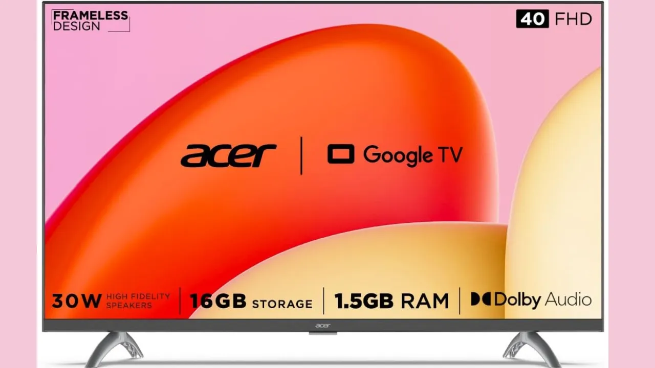Acer 100 cm (40 inches) Advanced I Series Full HD Smart LED Google TV
