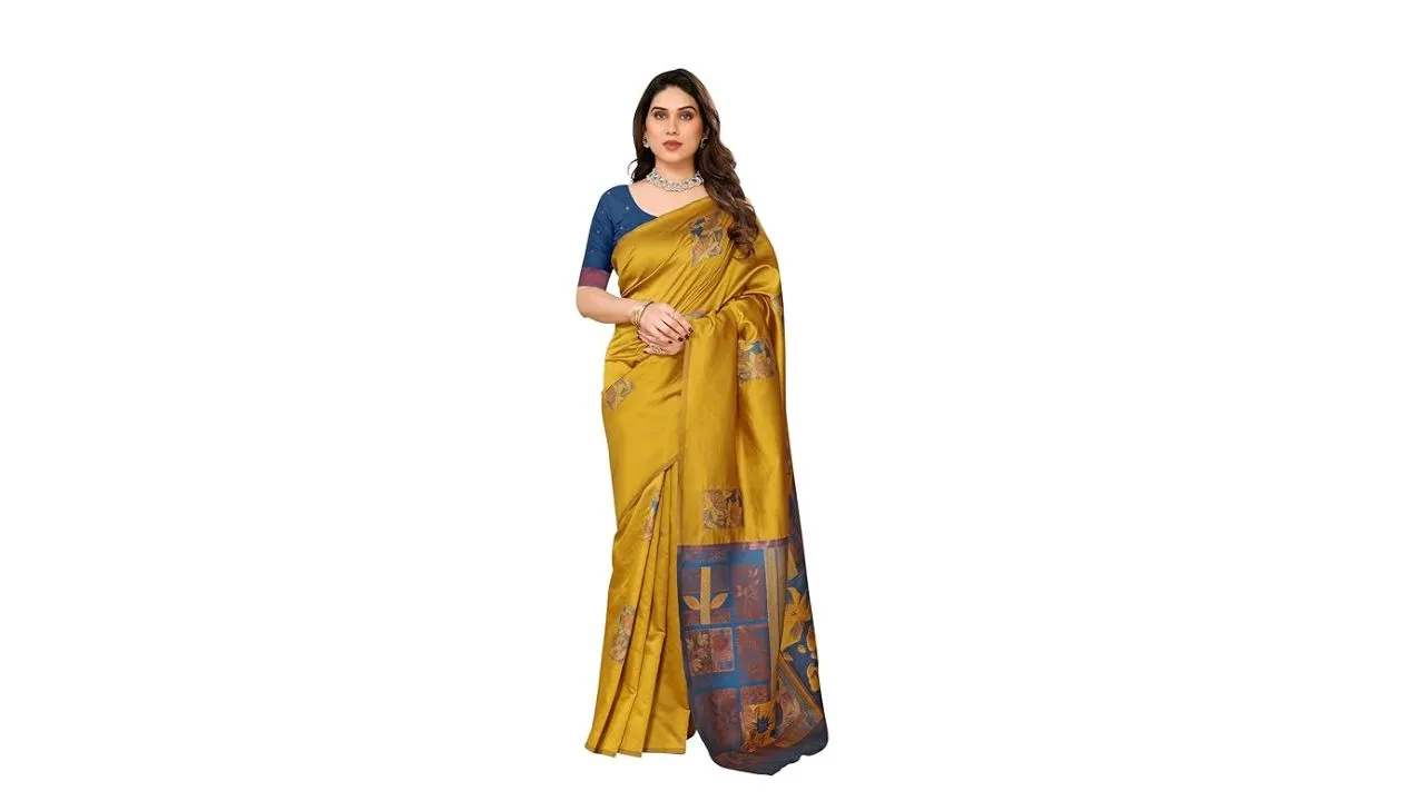 Sidhidata Women's Kanjivaram Saree 